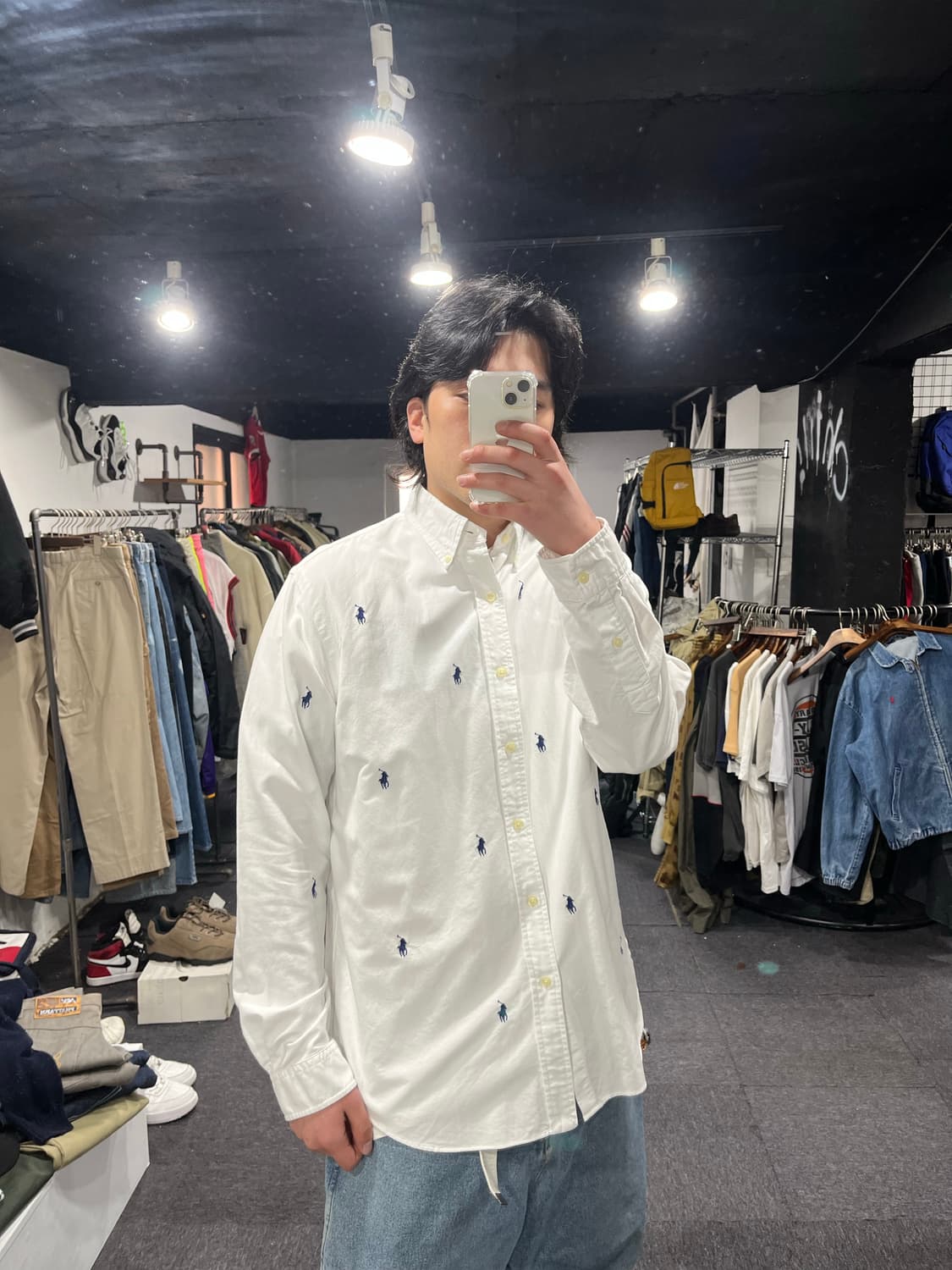 폴로 멀티포니 옥스퍼드 셔츠 상품이미지5