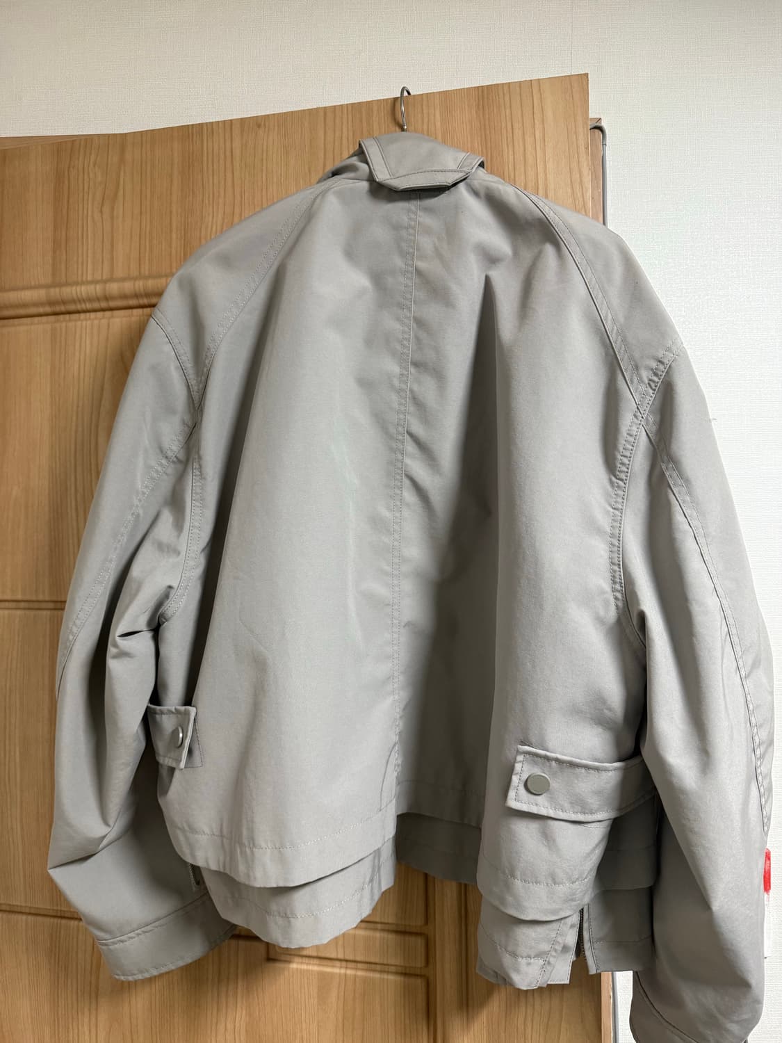 솔리드옴므 23ss 카키그레이 쉘파카 상품이미지2