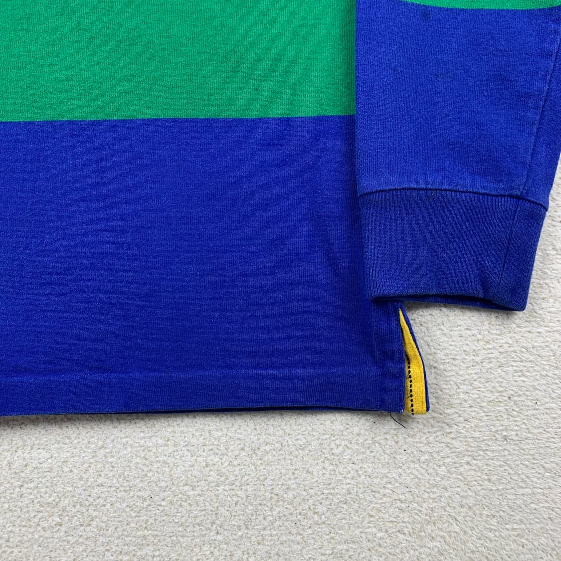 폴로 랄프로렌 하이테크 컬러블록 스트라이프 럭비 티셔츠 상품이미지6