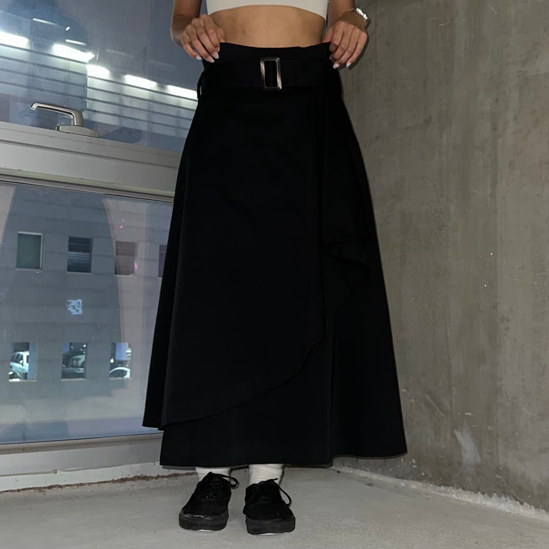 Dickies buckle pleats skirt 상품이미지2