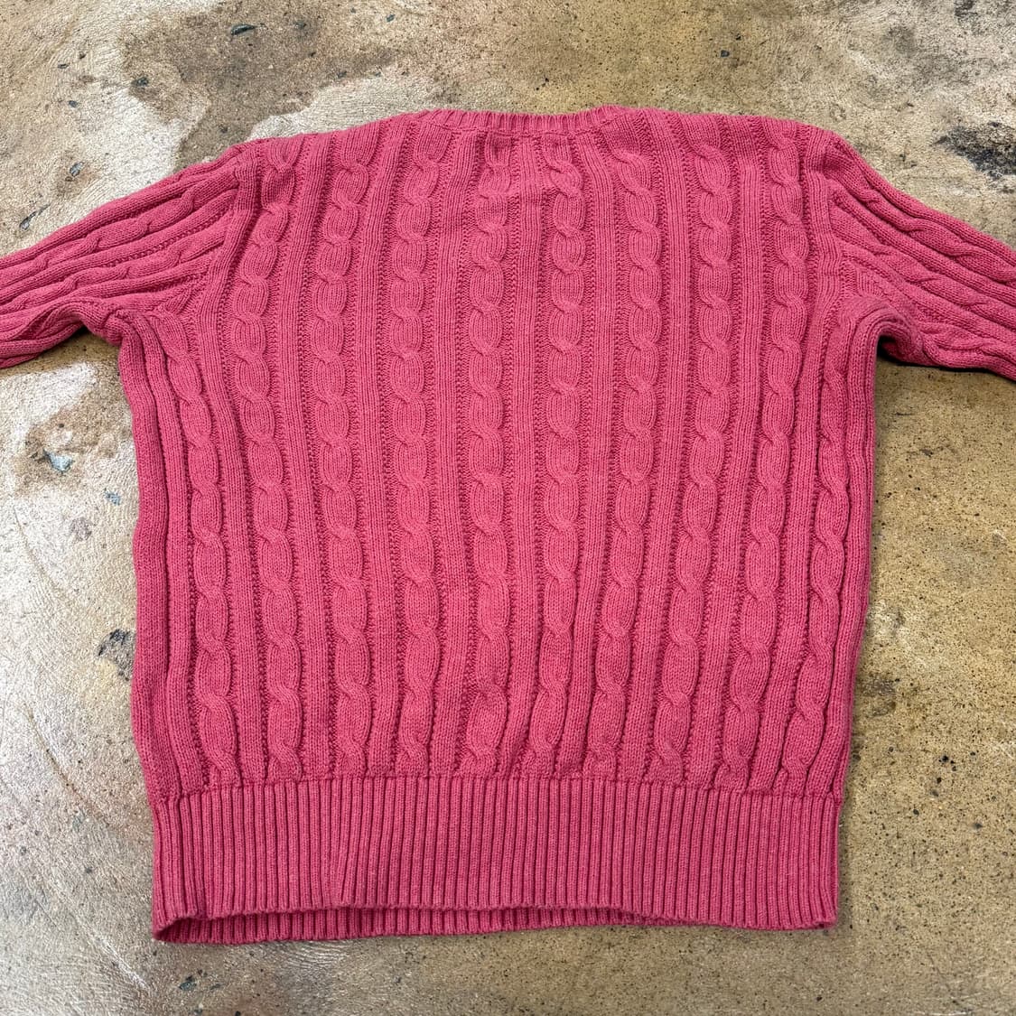 [ 정품/L(12-14) ] 폴로랄프로렌 꽈배기 케이블 긴팔 니트 b8 상품이미지4