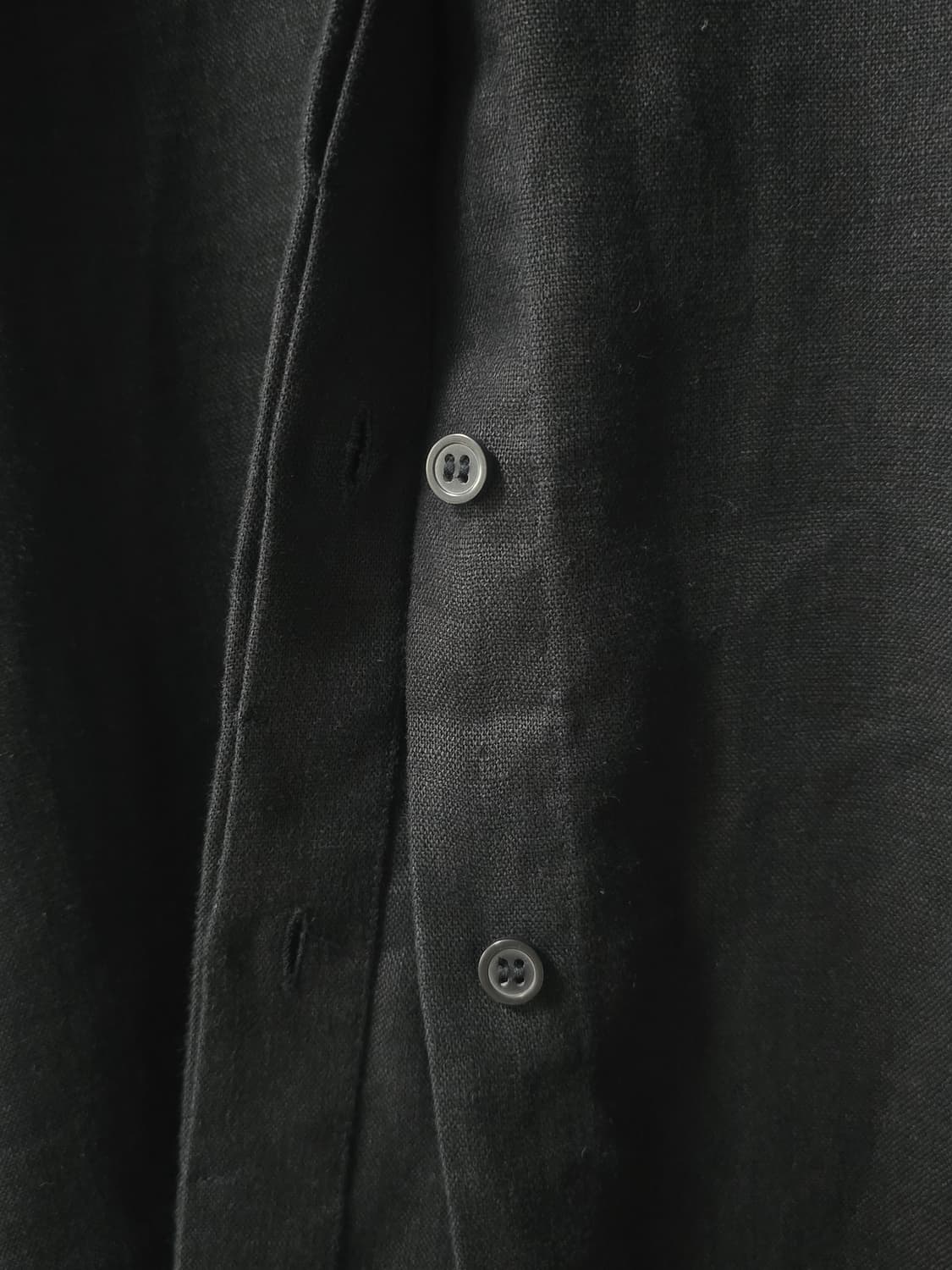 코스 린넨 롱 원피스 블랙  상품이미지5