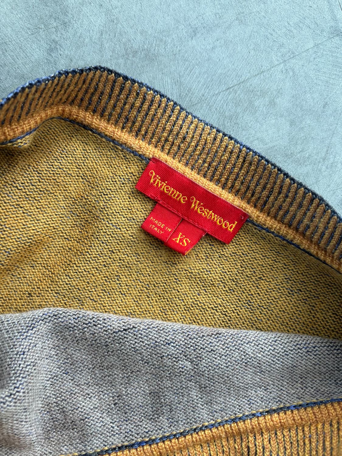 Vivienne Westwood 비비안웨스트우드 레드라벨 오브 로고 니트 상품이미지5