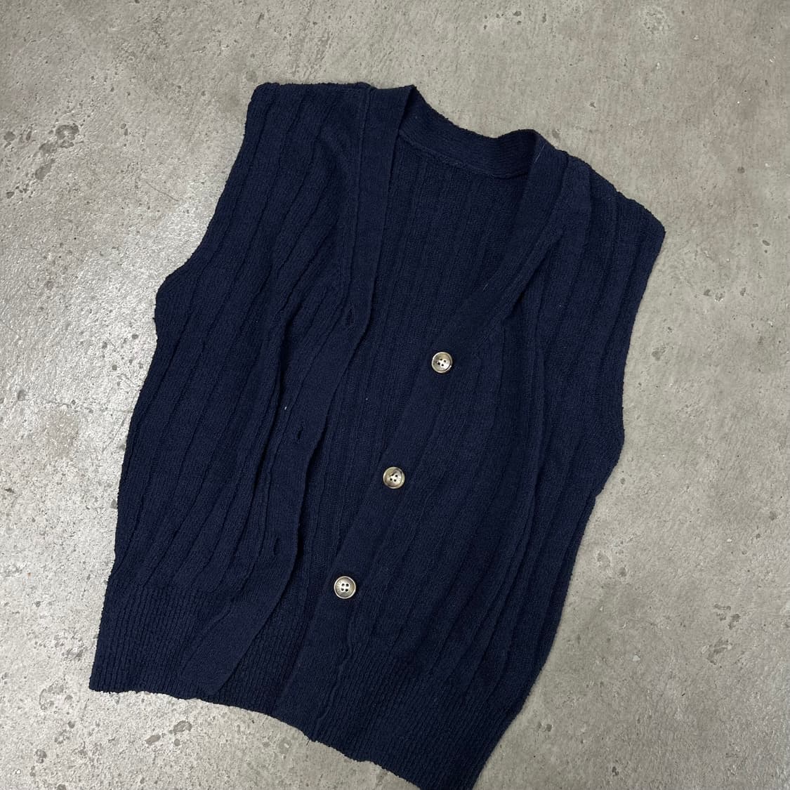 세터 니트 조끼[1370] 상품이미지5