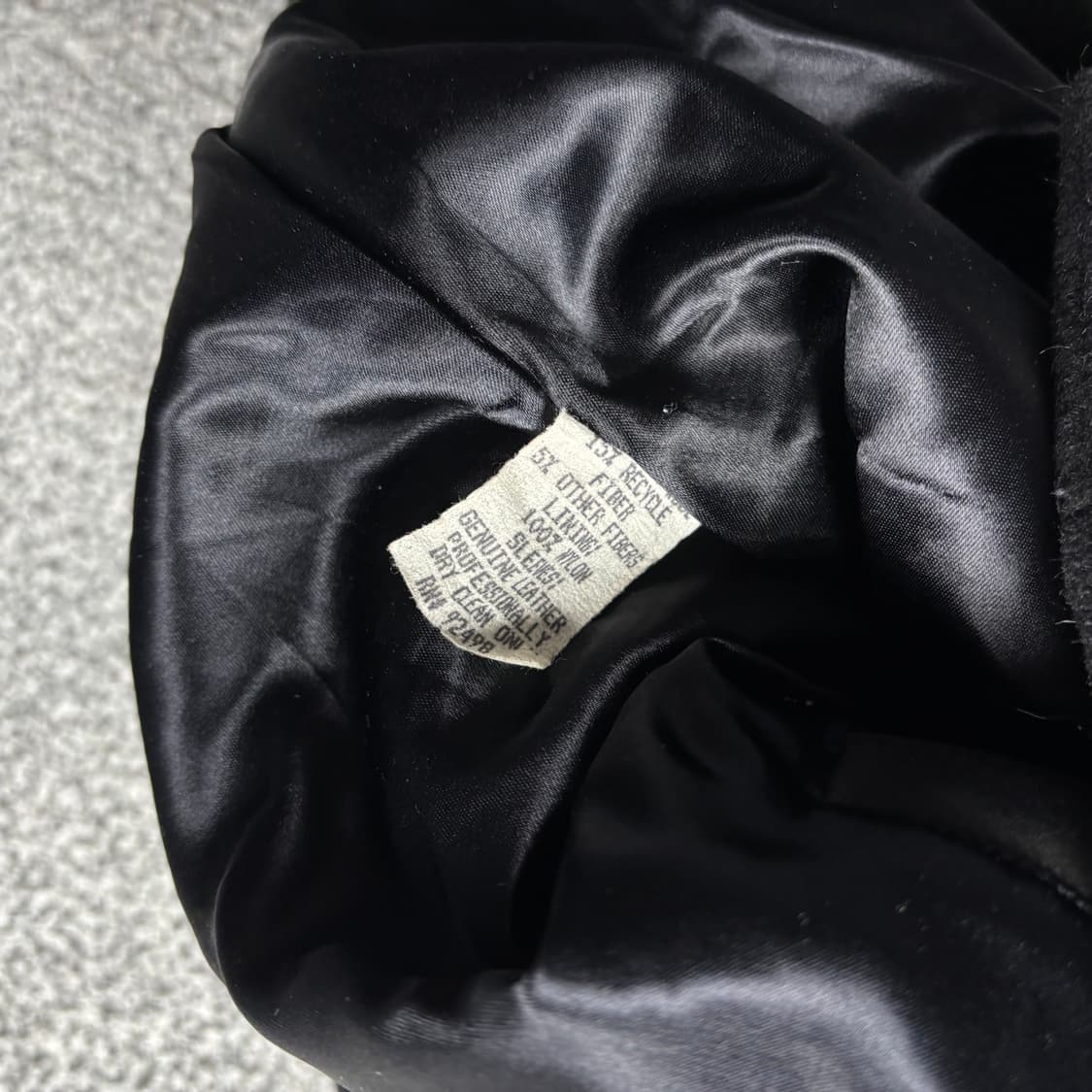 Usa 00s 위닝팀 리얼 레더 자수 바시티 자켓 상품이미지5