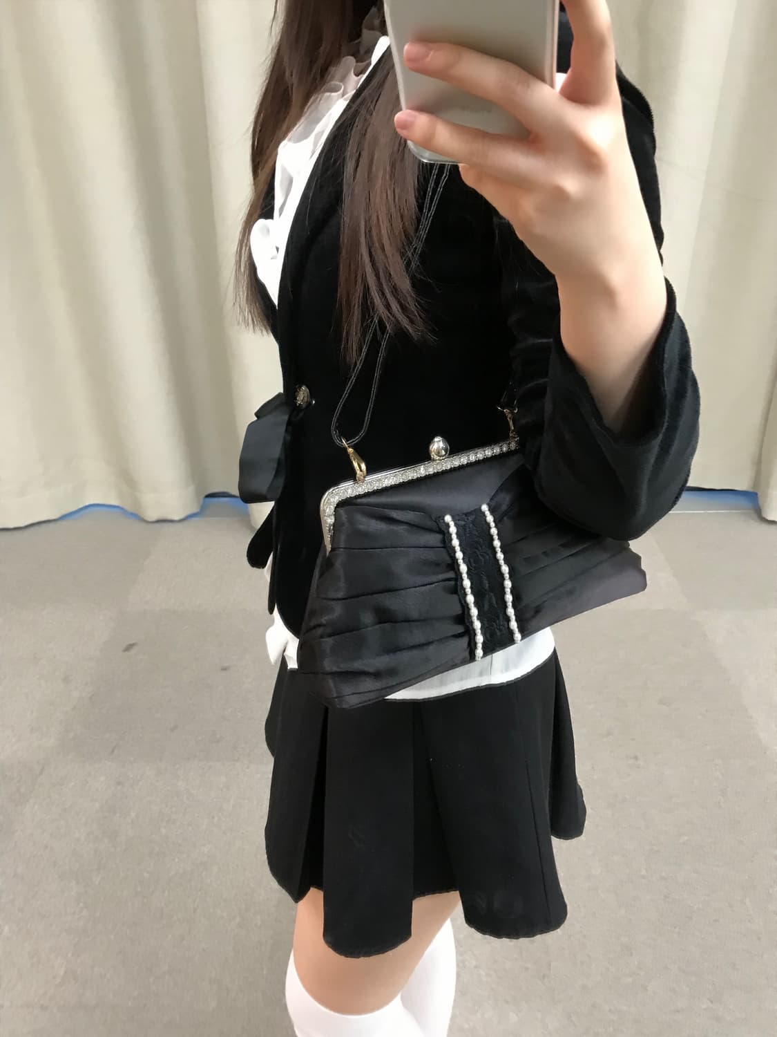 Axes-femme black cubic hand-bag 상품이미지3