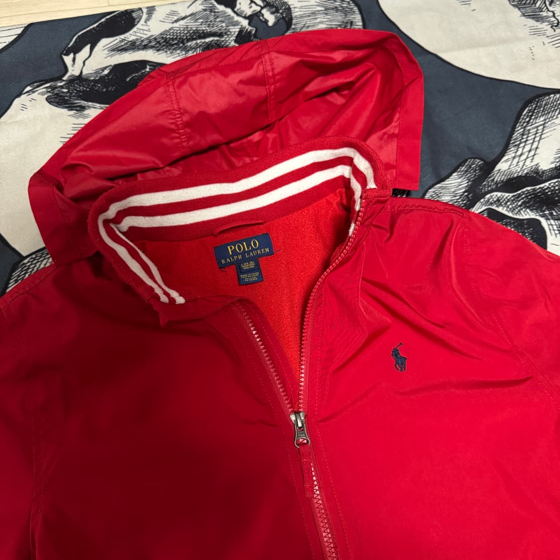 폴로 바람막이 L(14/16) 사이즈 성인여성가능 상품이미지2