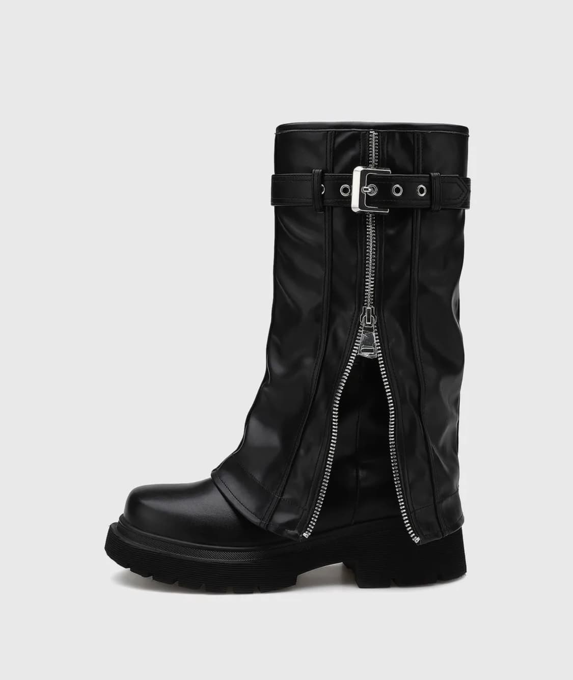 솔트앤초콜릿 워머 벨티드 미들부츠 (250) 상품이미지1