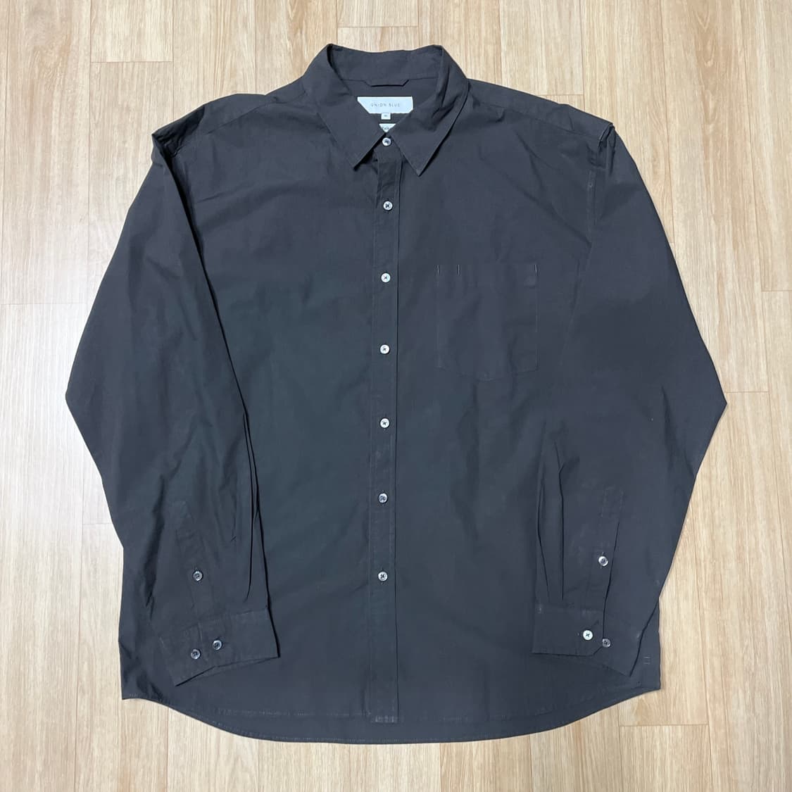 유니온블루 에디터 셔츠 머드 상품이미지6