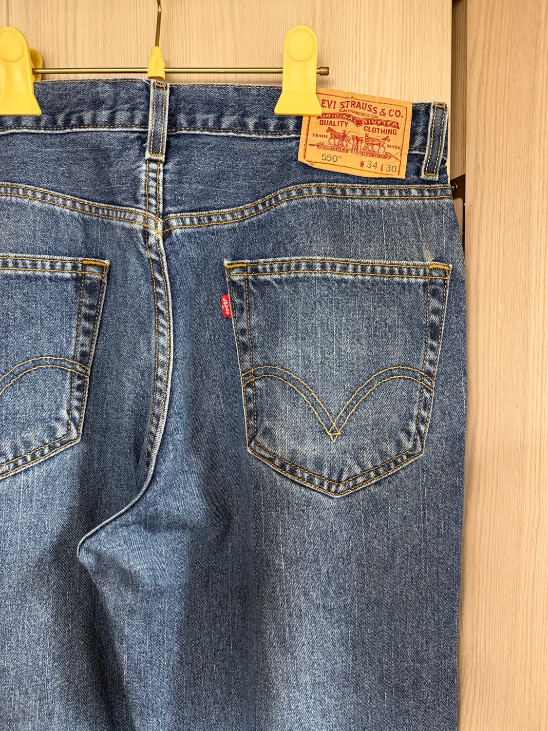 리바이스 550 중청 데님 상품이미지4