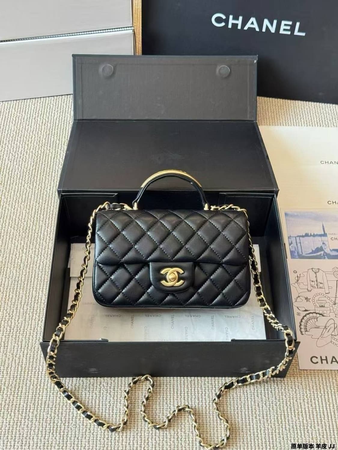 샤넬 핸들 미니 플랩 백 상품이미지3