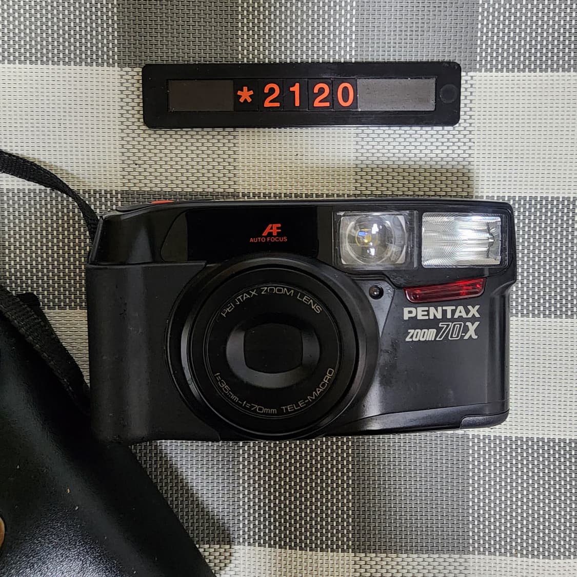펜탁스 줌 70-X 데이터백 필름카메라 파우치포함 상품이미지1