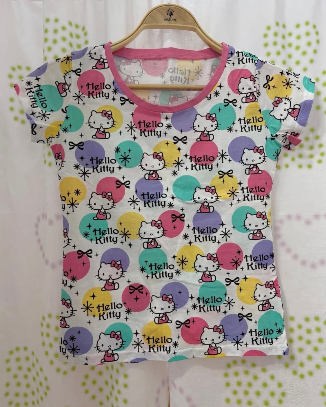 산리오 키티 반팔 티셔츠 상품이미지1