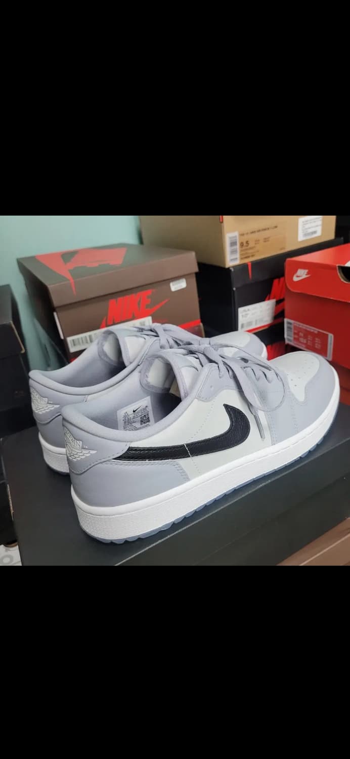 조던1로우 골프 울프그레이 285 급처 상품이미지1