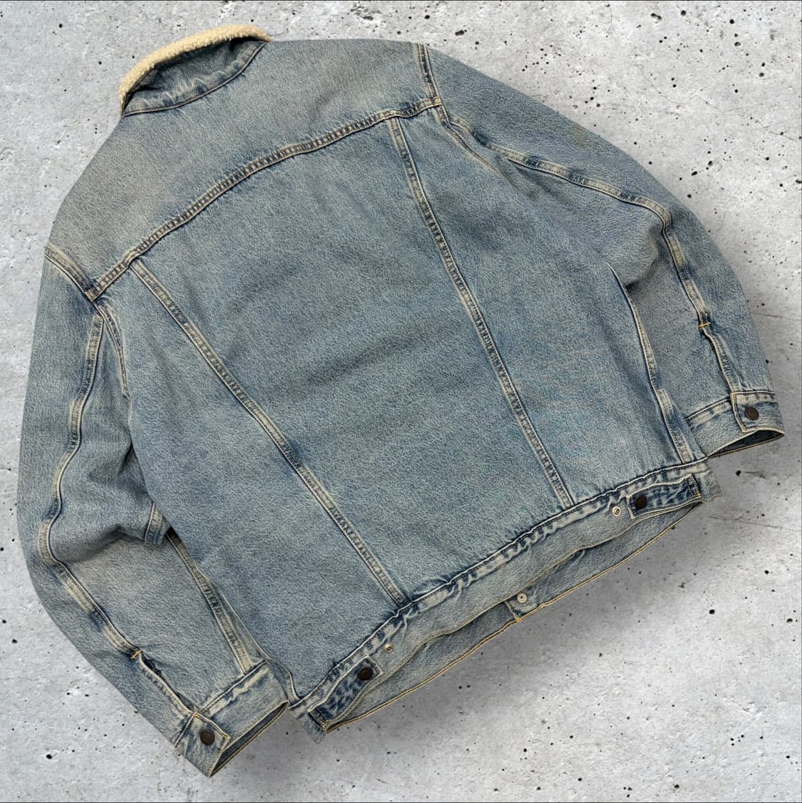[XL] 리바이스 데님 트러커 자켓 쉐르파 청자켓 D258 상품이미지2