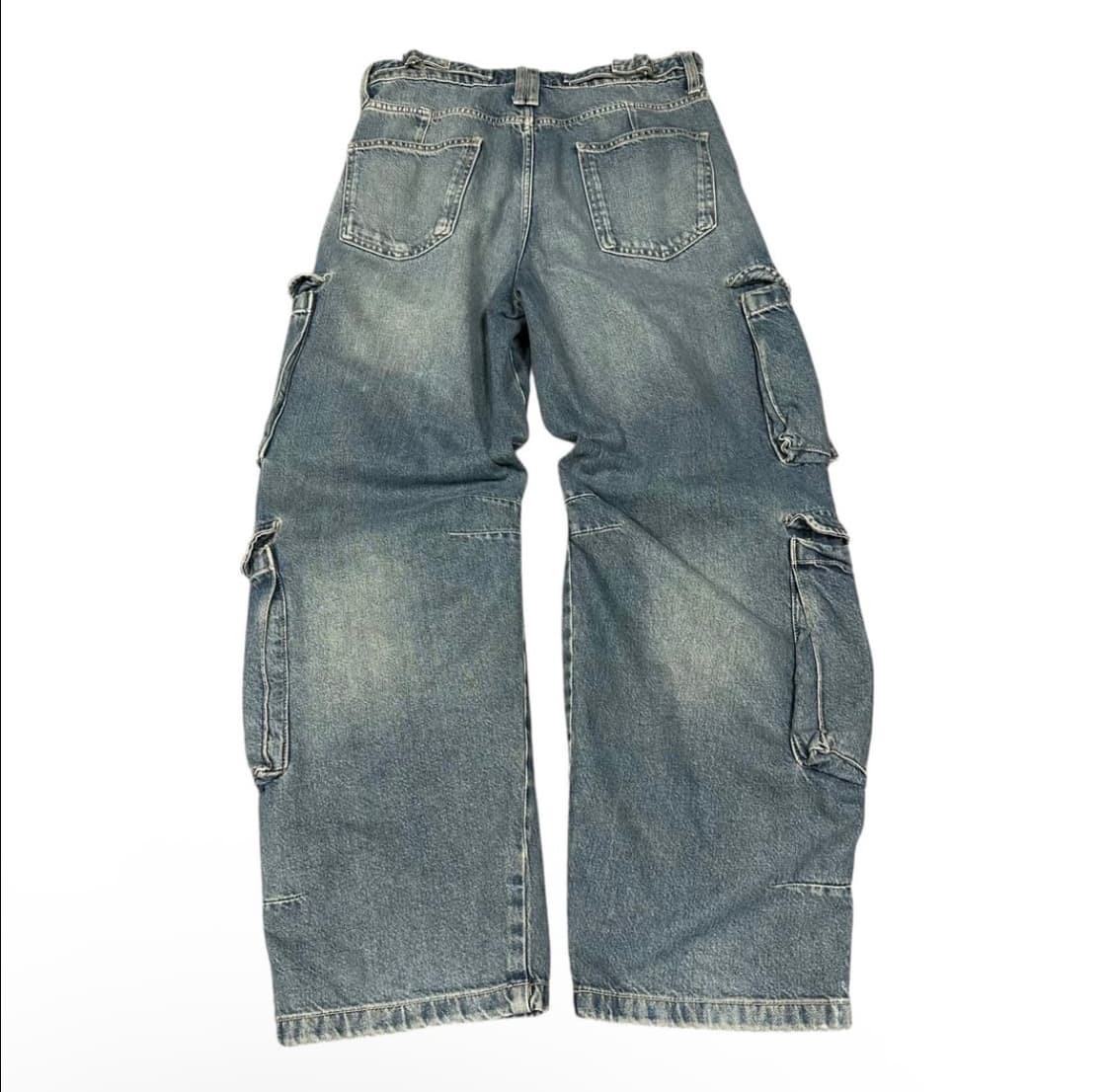 ZARA 자라 멀티 포켓 와이드 카고 데님 상품이미지2