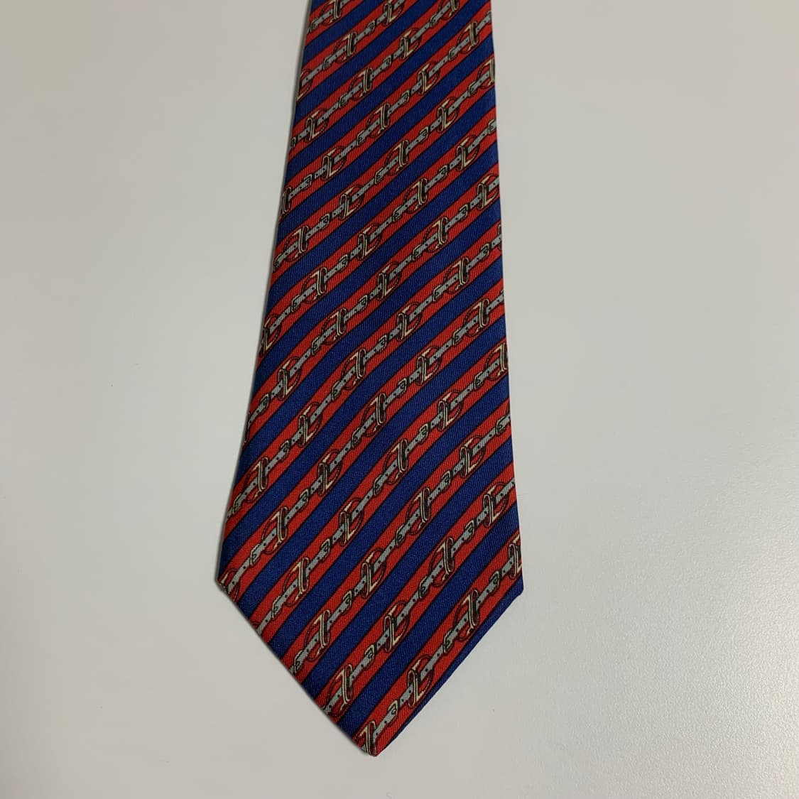 에르메스(HERMES) 명품넥타이 프랑스 100실크 빈티지넥타이 A등급 상품이미지9