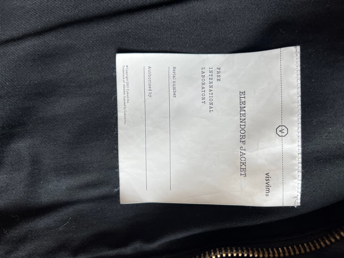 Visvim elemendorf leather jacket M 상품이미지7