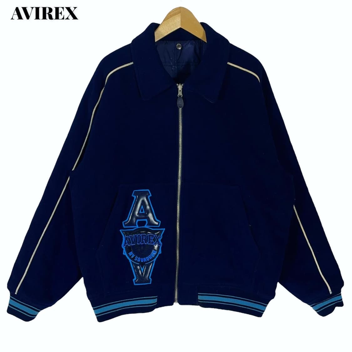Avirex Reversible Wool Varsity 상품이미지2