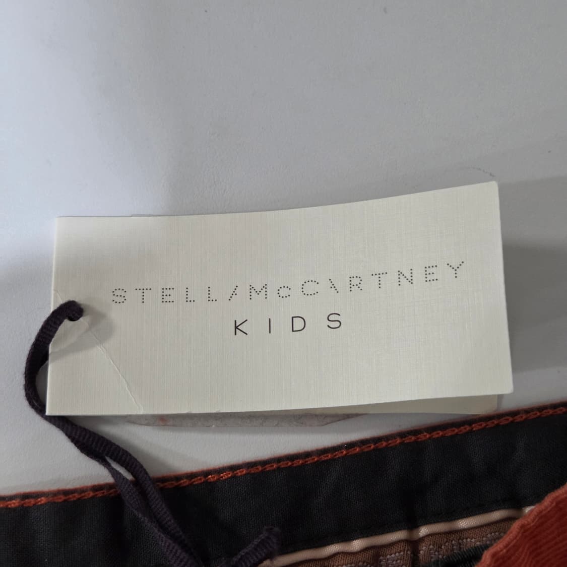 스텔라매카트니 키즈 원턱 코듀로이 반바지 8Y 상품이미지5