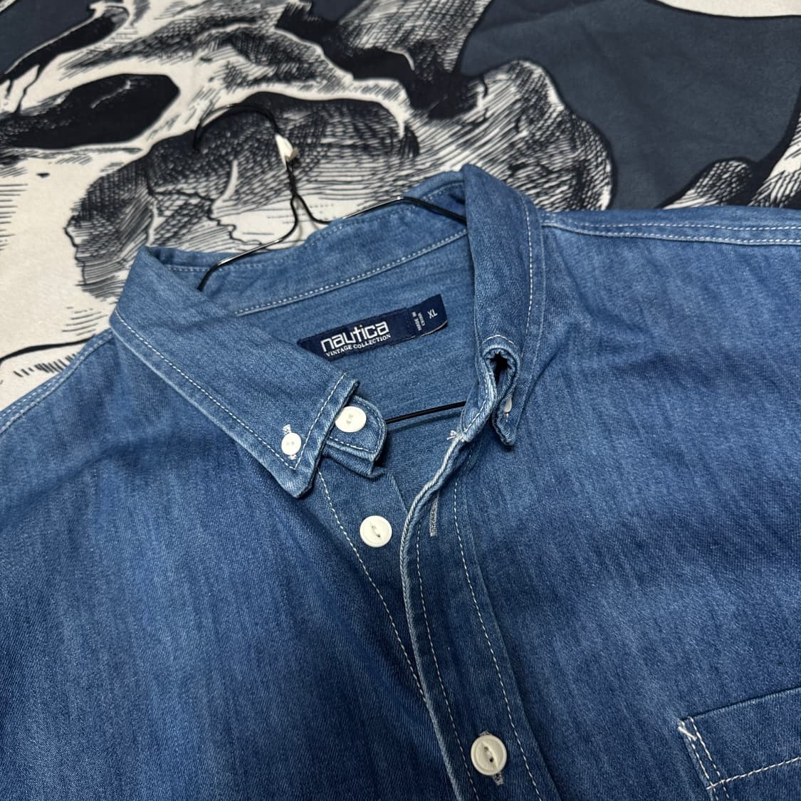 노티카 데님셔츠 XL사이즈 상품이미지5