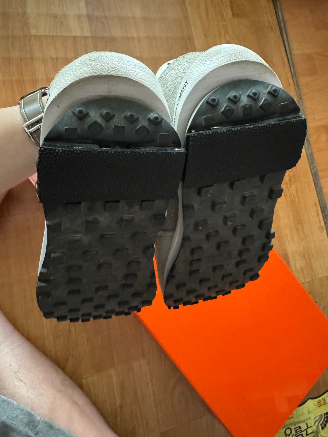 나이키 x 사카이 x 프라그먼트 LD와플 라이트 스모크 그레이 260 상품이미지3