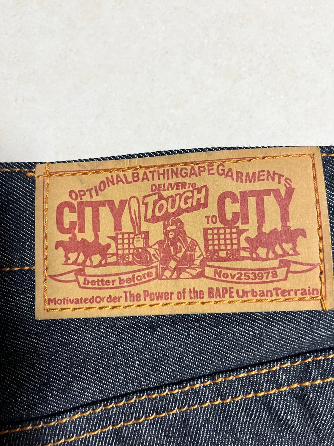 Made in japan 베이프 생지 버뮤다팬츠 상품이미지5