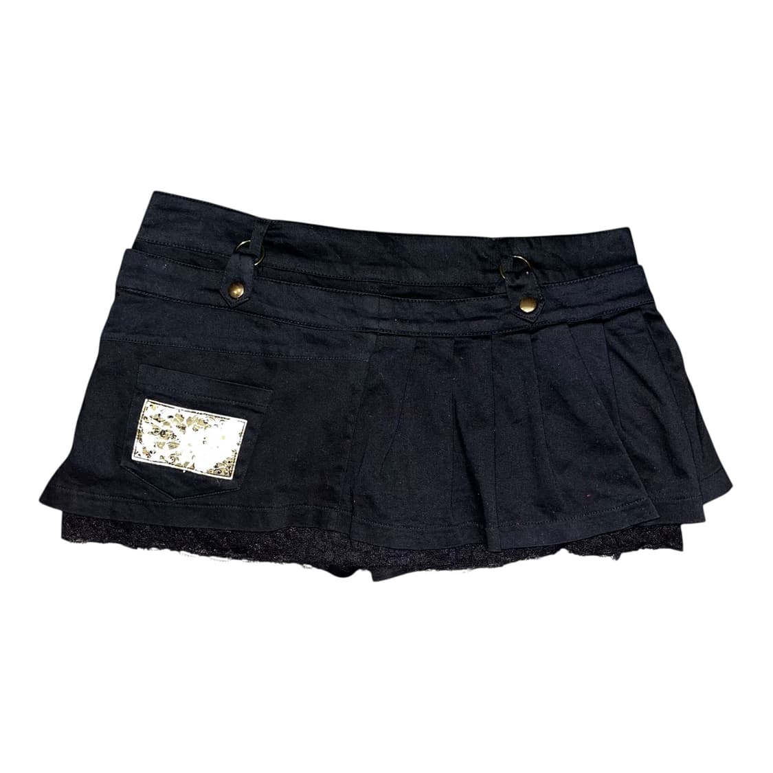 CECIL McBEE 세실맥비 레이스 레이어드 스커트 펑크y2k갸루 상품이미지3