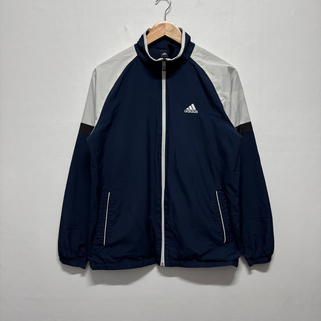 아디다스 네이비/화이트 바람막이 상품이미지1