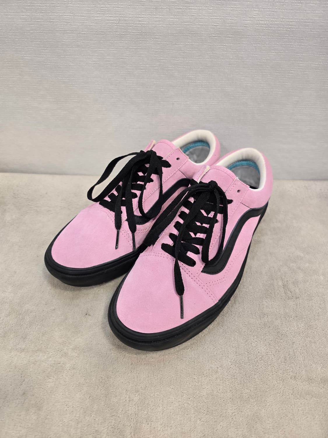 거의새거) 반스 컴피쿠시 올드스쿨 스웨이드 핑크 스니커즈 운동화 275 상품이미지1