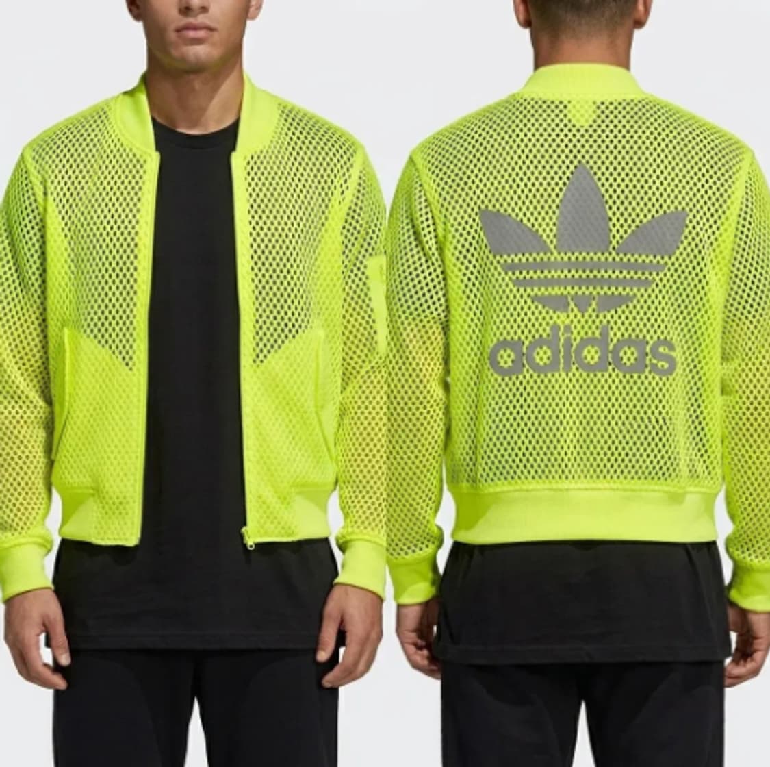 [희귀/정품] 아디다스 x 제레미스캇 메쉬퍼프 봄버재킷 105 상품이미지1