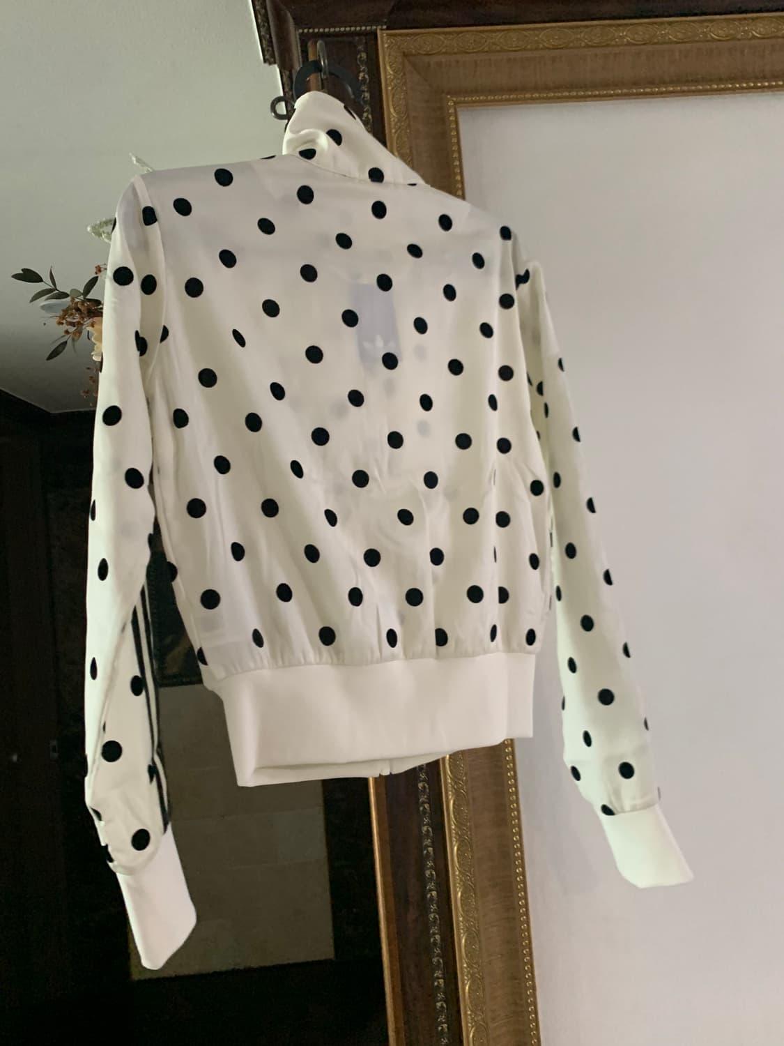 아디다스 화이트 블랙 도트 져지 새상품 상품이미지2