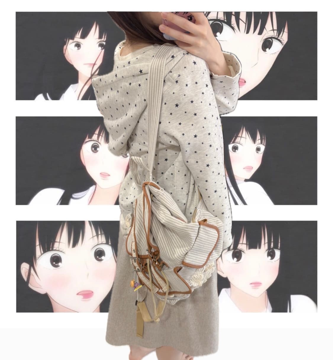 별 모양 후드집업  상품이미지2