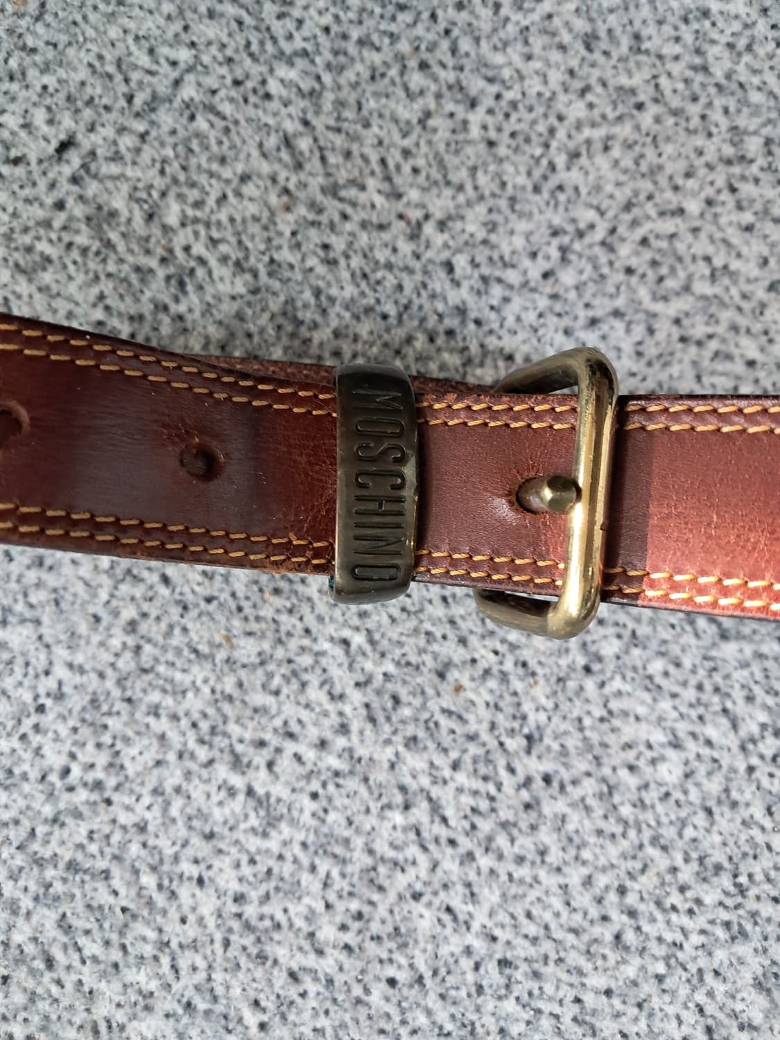 모스키노 가죽벨트 상품이미지3