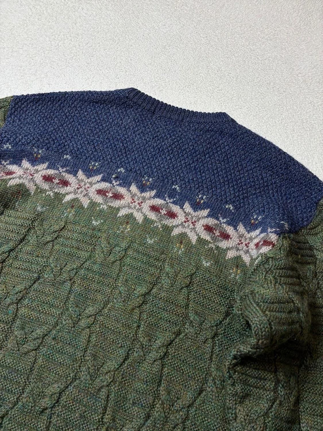 Jantzen 90's USA 페어아일 울 니트 PN7902 상품이미지4