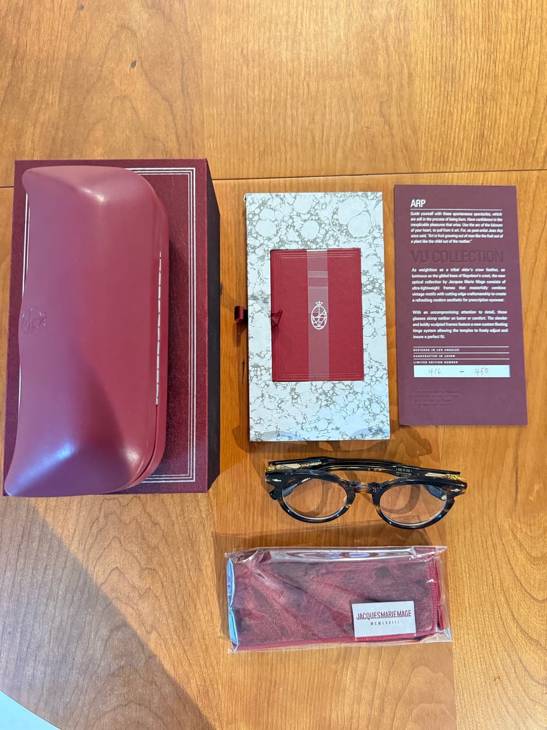 자크마리마지 ARP 안경 풀박스 상품이미지2