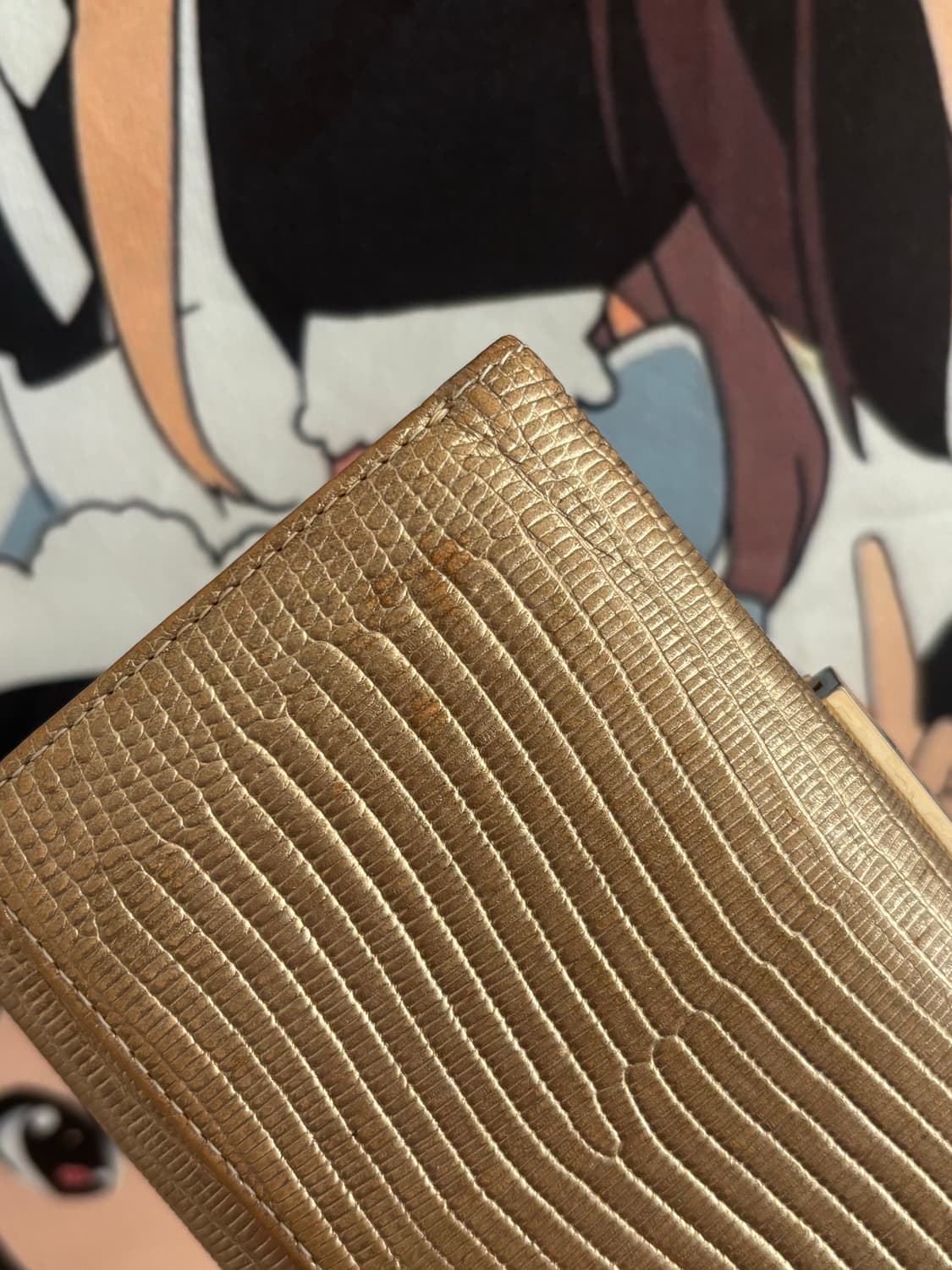 빈티지 희귀 골드 하트 러브캣 지갑 갸루깔 오네갸루 히메갸루 라떼갸루 상품이미지2