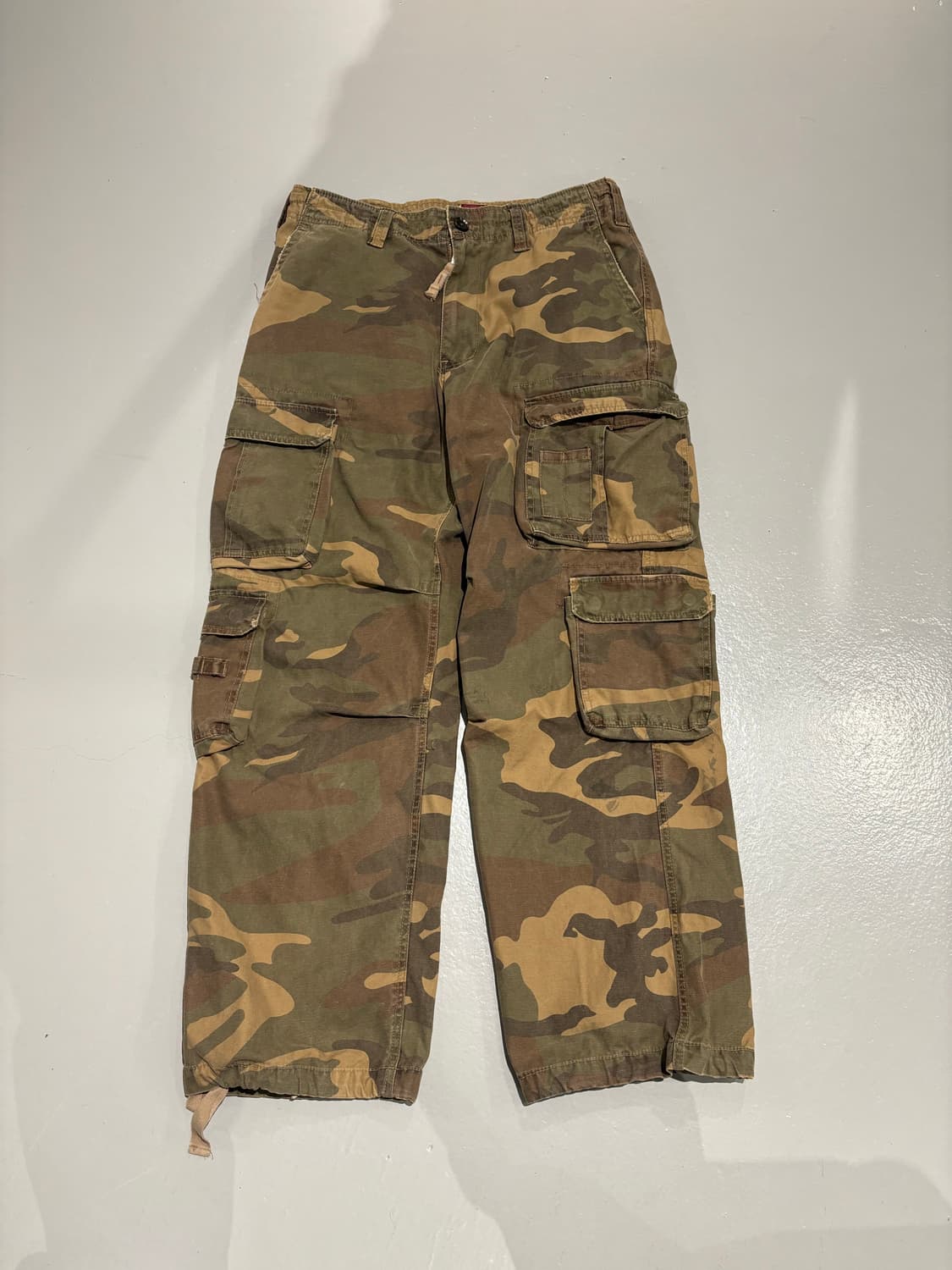 빈티지 y2k 카모플라주 카고 팬츠 상품이미지4