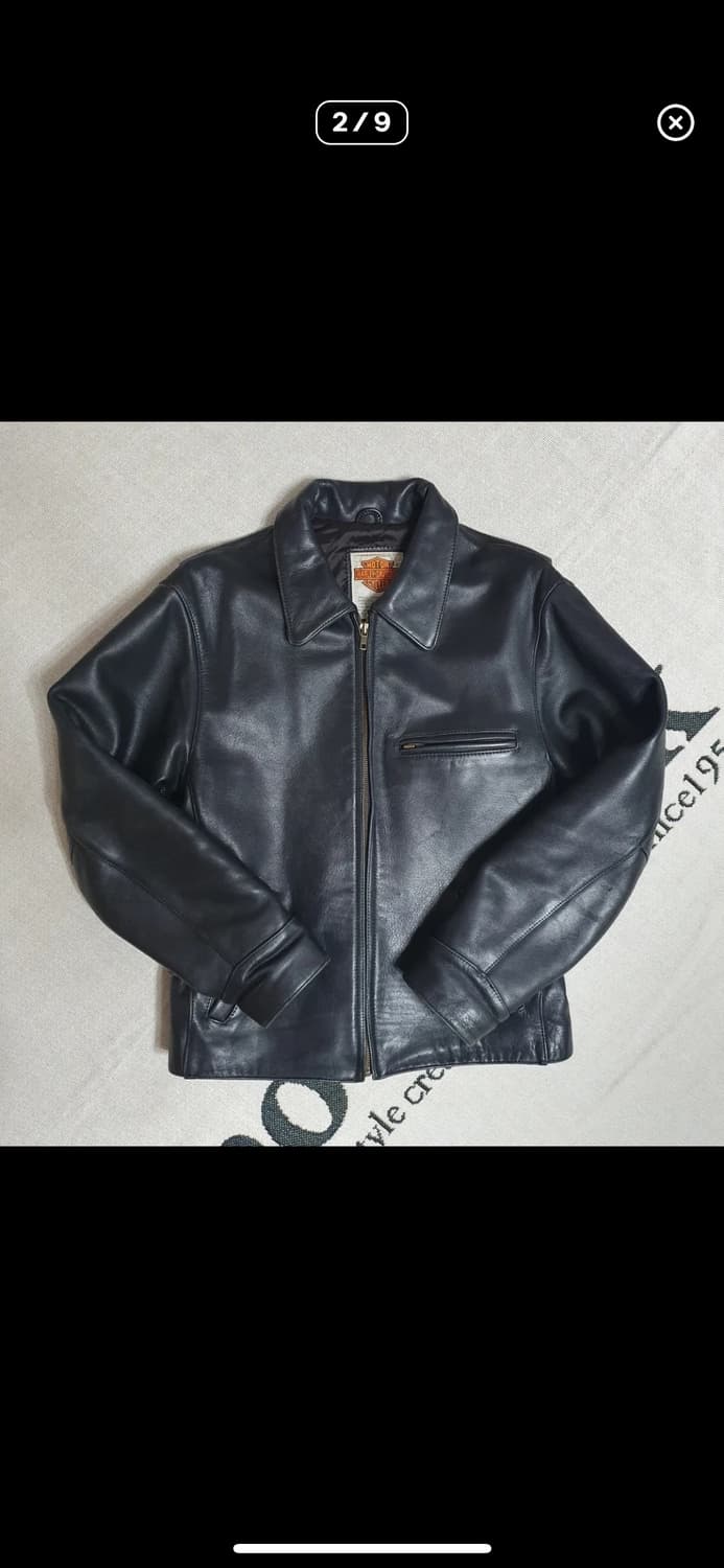 할리데이비슨 카우하이드 싱글 라이더 레더자켓 상품이미지8