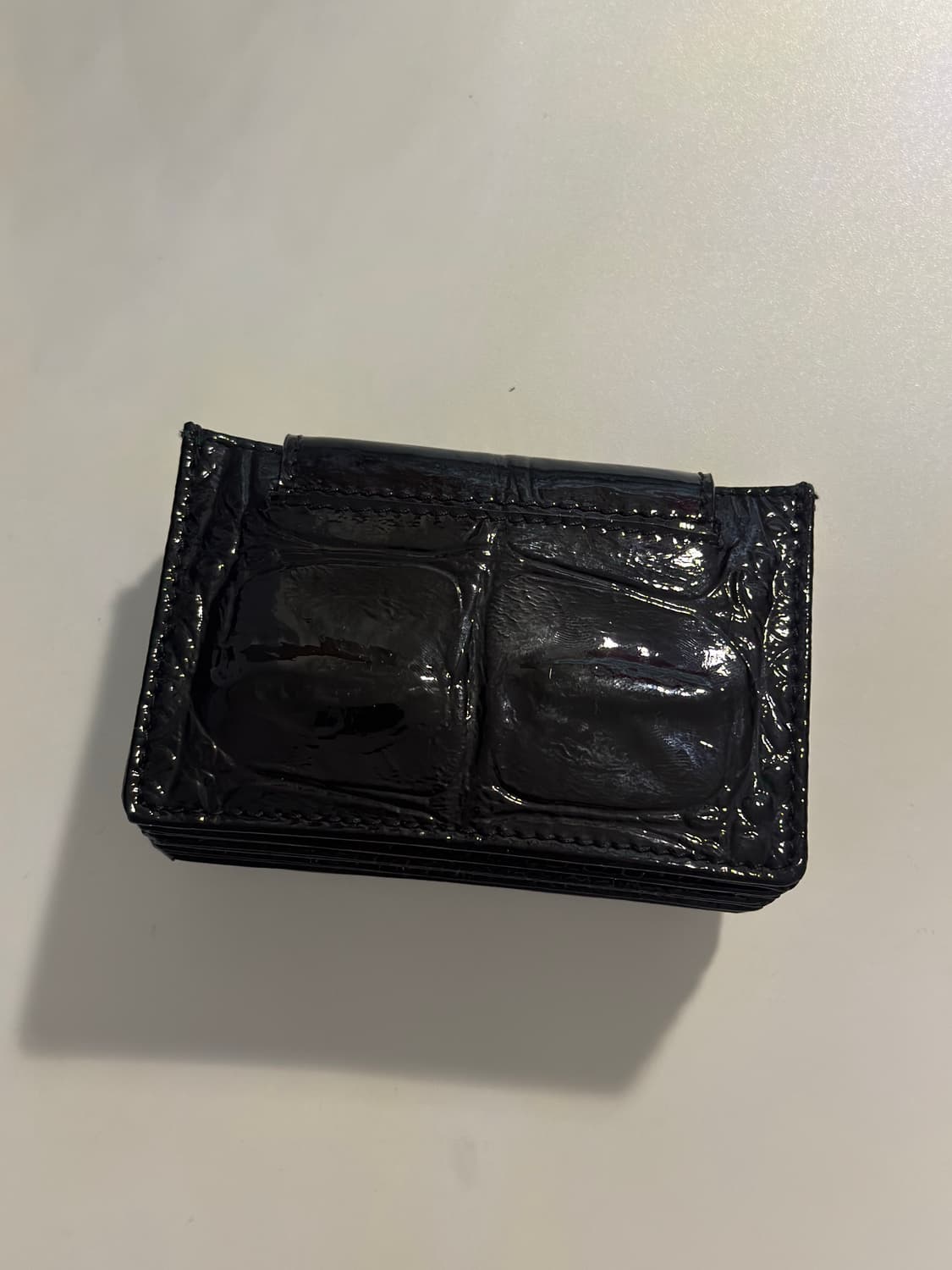 비비안 웨스트우드 샤이니 페이던트 플랩 카드지갑 홀더 상품이미지6