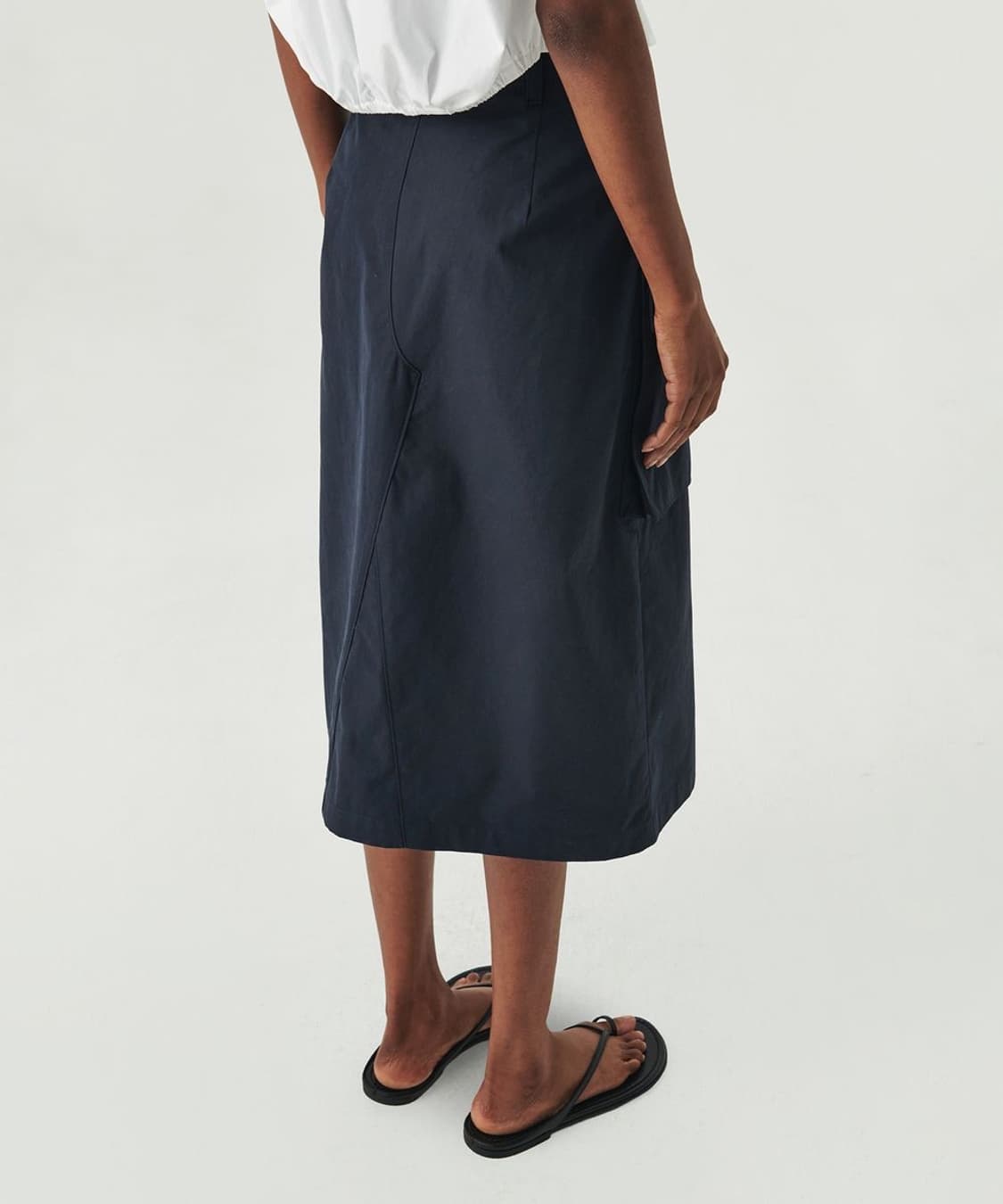 르바(LEVAR) 프렌치 코튼 치노 스커트 상품이미지2