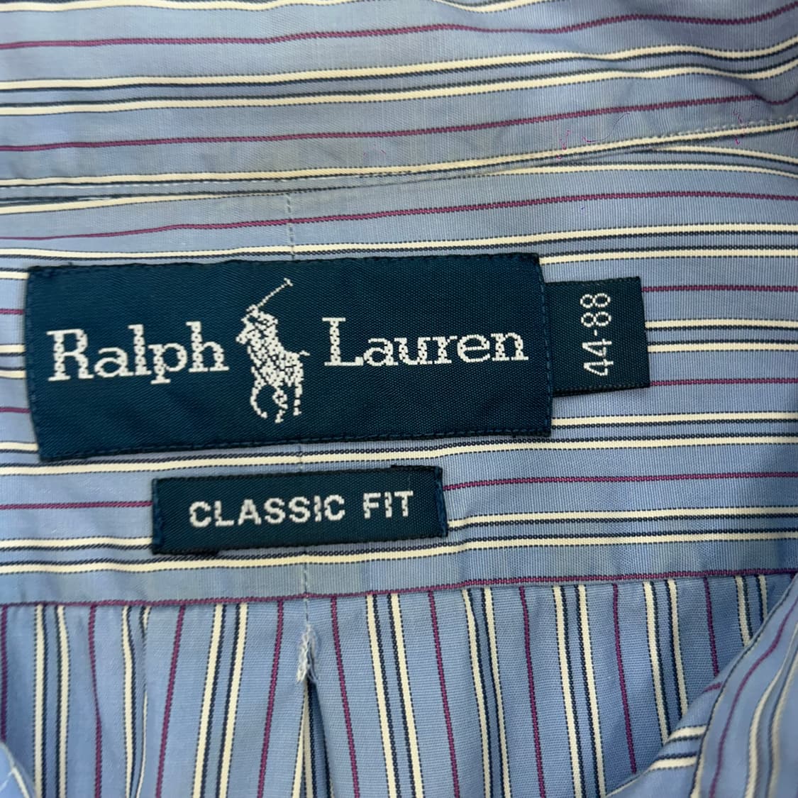 Polo 폴로 블루포니 스트라이프 스카이블루 셔츠 상품이미지5