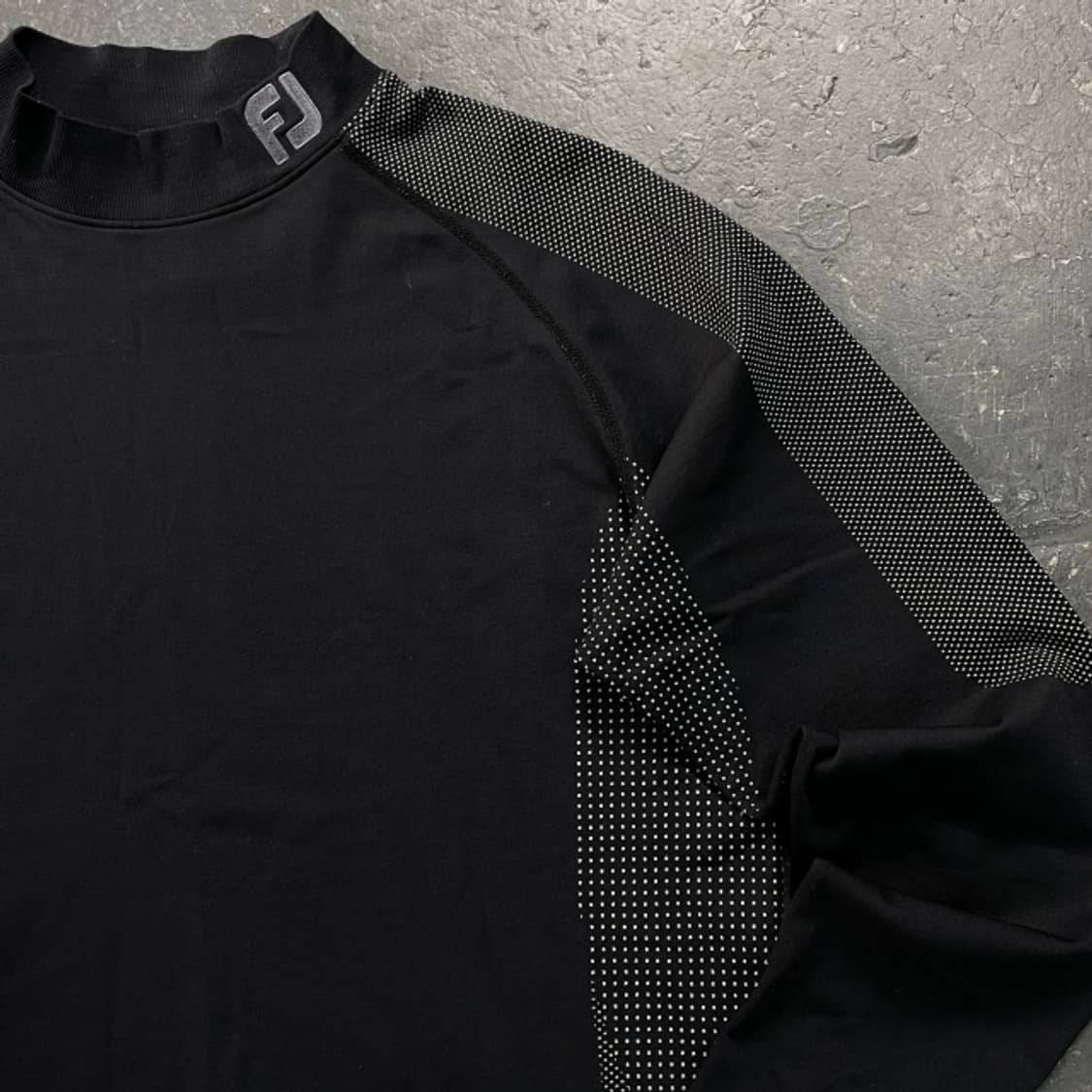 100 풋조이 골프 반폴라 티 상품이미지2