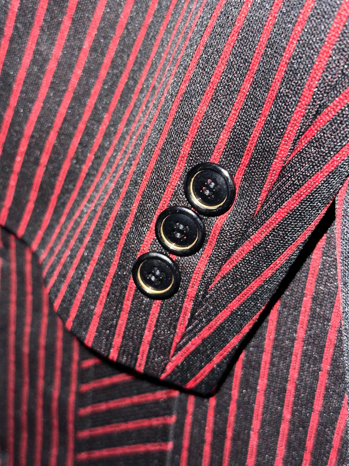 고딕 레드 스트라이프 자켓 상품이미지5