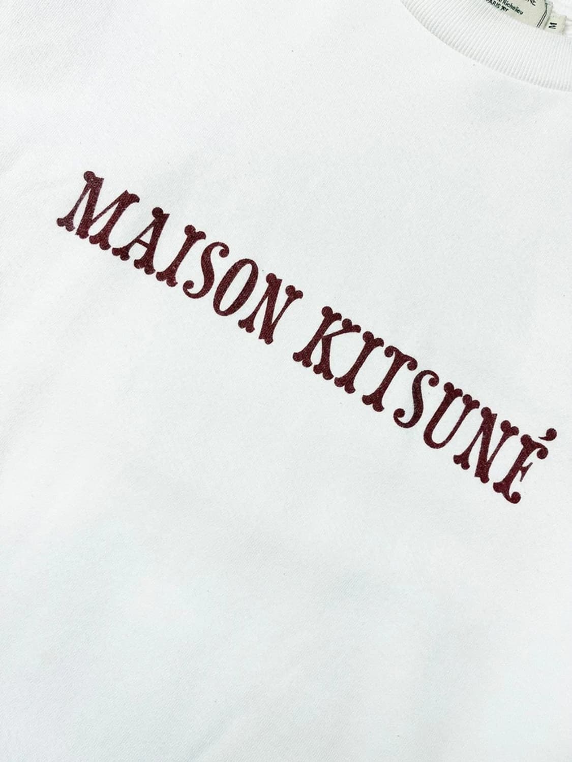 메종키츠네 재팬 자수로고 맨투맨 PN5388 상품이미지3