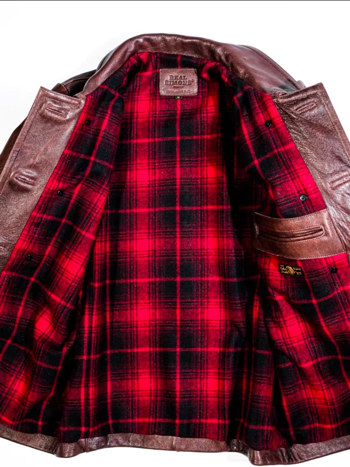 리얼시몬스 르 코르뷔지에 양가죽 자켓 3xl 새제품 상품이미지4