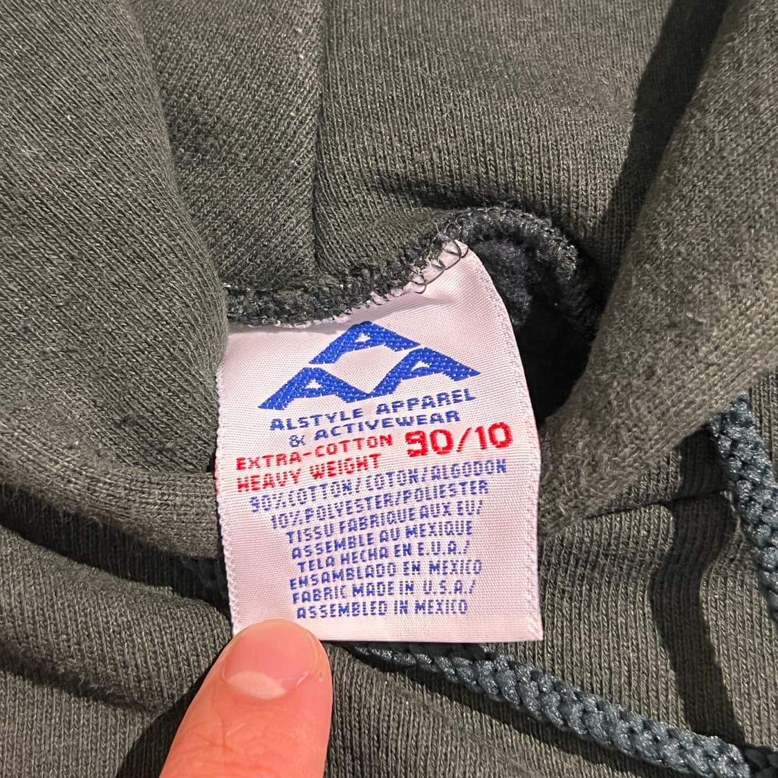 빈티지 00s GOLDFINGER 밴드 캐릭터 프린트 후디 상품이미지4