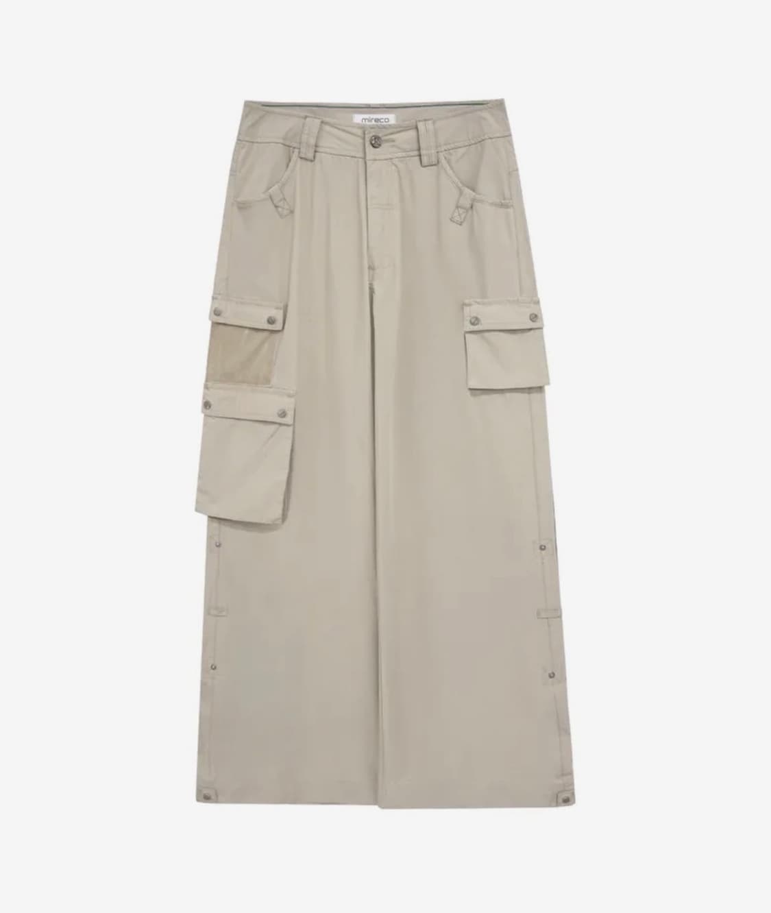 미레코 3-WAY MESH POCKET CARGO PT BEIGE 상품이미지2