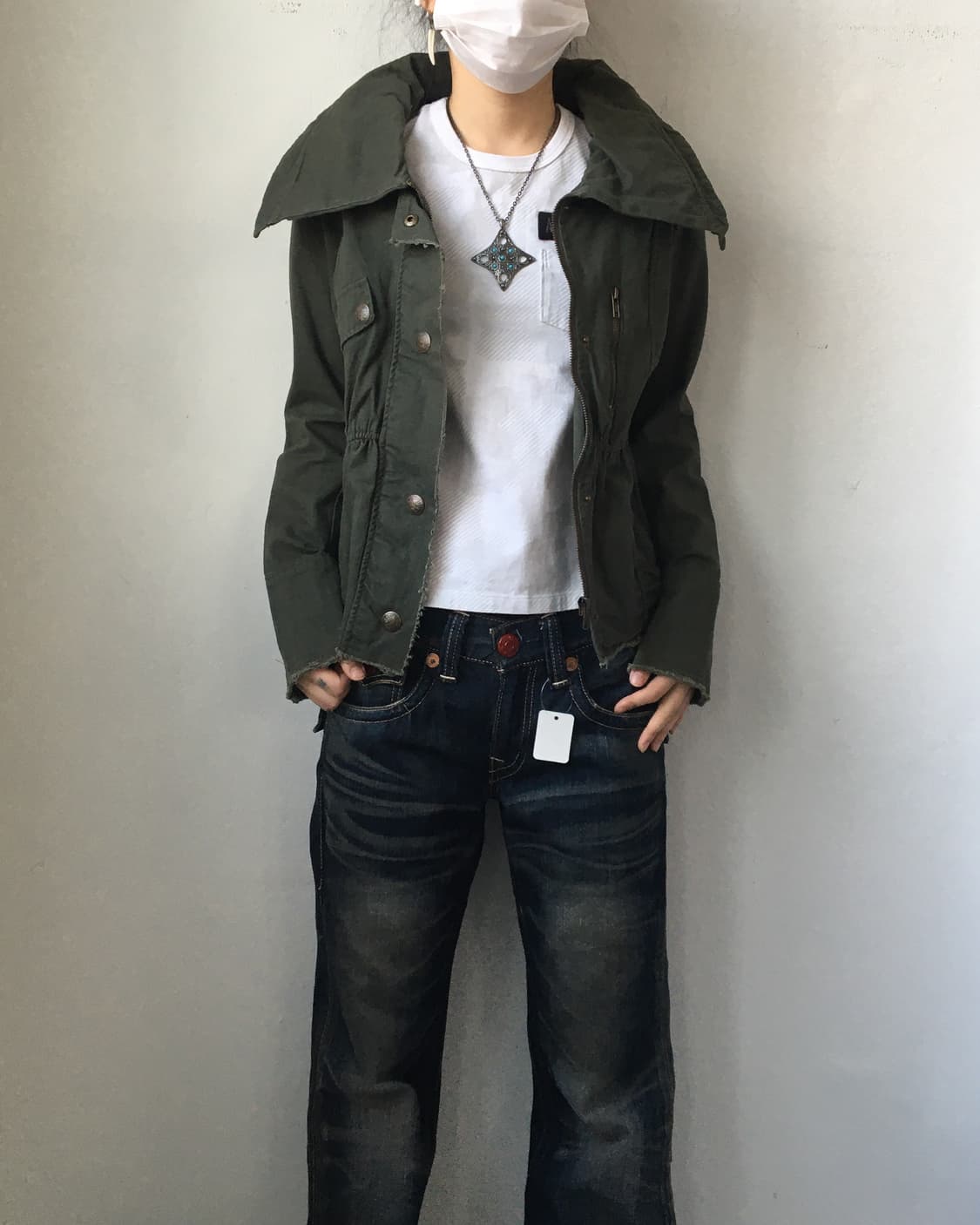 Collar point cotton jacket 상품이미지6