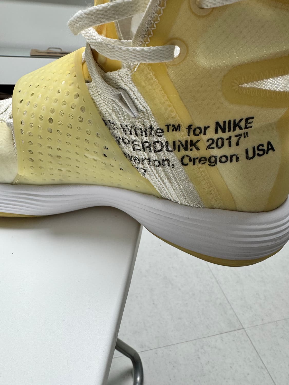 나이키x오프화이트 더텐 하이퍼덩크 290(실측280-285) 상품이미지4